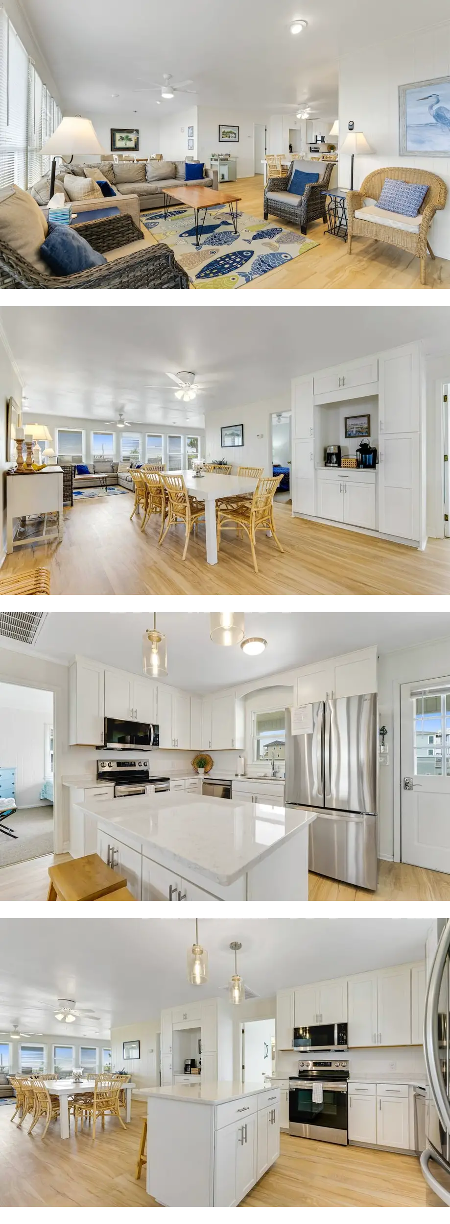 Beachfront Home with Free WiFi, Washer/D...