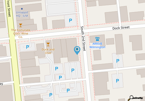 Luxury 2bd/2ba in Heart of Historic Downtown map location