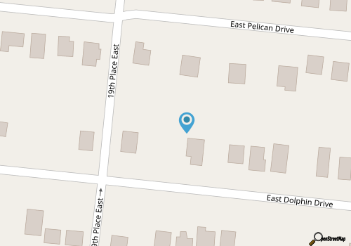 Brand New 4 Bedroom 3.5 Bath House, Walk to the Beach, Sleeps 14 map location