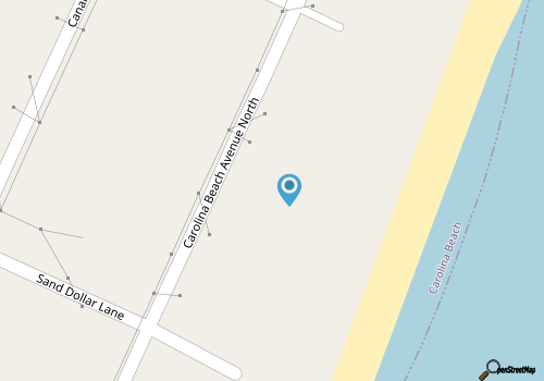 Reefs IV 1D - Oceanfront Condo in Carolina Beach map location