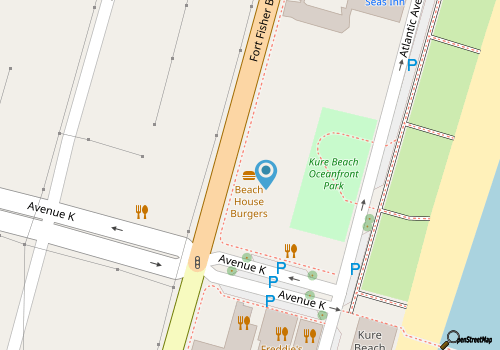 Beach House Burgers map location