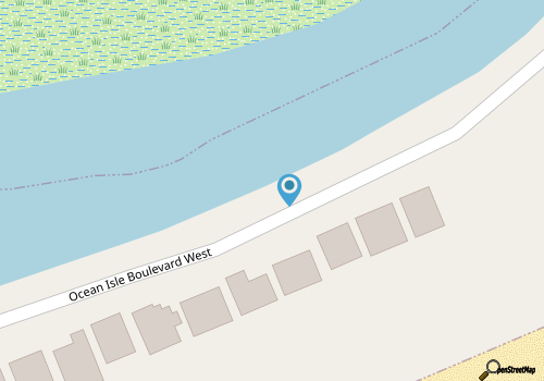 Large Oceanfront Home in Private Community with Private Pool  map location