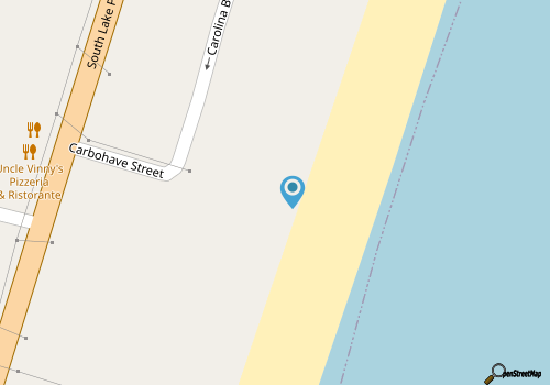 Newly Renovated Ocean Front Condo with Wrap Around Deck and Private Beach Access map location
