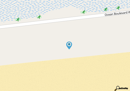 Our Sand Dune - Traditional Oceanfront Cottage - Covered Oceanfront Porlches! map location