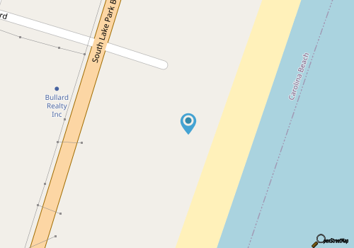 Great Ocean Views - right across the street from the beach! map location