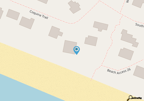 Discover your dream beach house with an amazing ocean view and lots of deck space on South Beach! map location