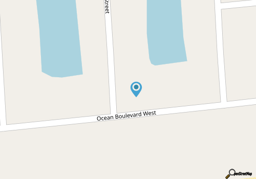 FUN BEACH GETAWAY!  Beach Access Across the Street / Fully Equipped Kitchen map location
