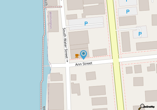 Going to Carolina! Historic Downtown Wilmington map location