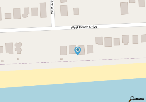 Oceanfront Dog-Friendly Vacation Rental – Breathtaking Views & Spacious Decks! map location
