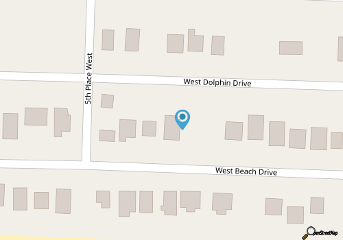 Beautiful Completely Renovated,2nd Row/Ocean View 4 BR/2 BA Island Home-Sleeps 8 map location