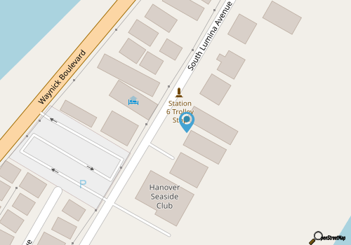 Stunning 3 Bedroom Condo Near Crystal Pier map location