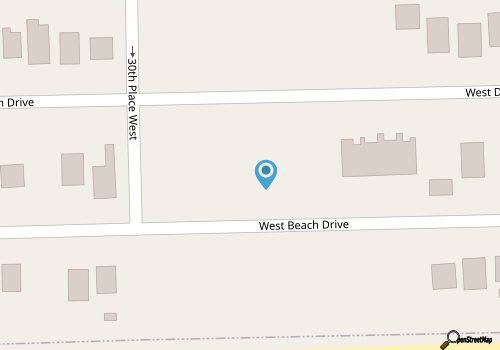 Dog-friendly 2nd-row home with beach views, deck, outdoor shower, & wagon map location