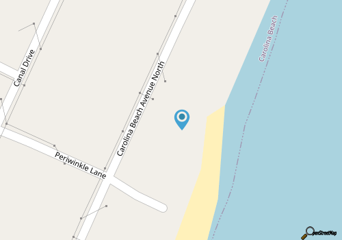 Ocean dreams, Oceanfront home map location