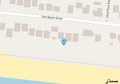 Aw Shucks: Spacious Home with Oceanfront Deck Near Pier map location