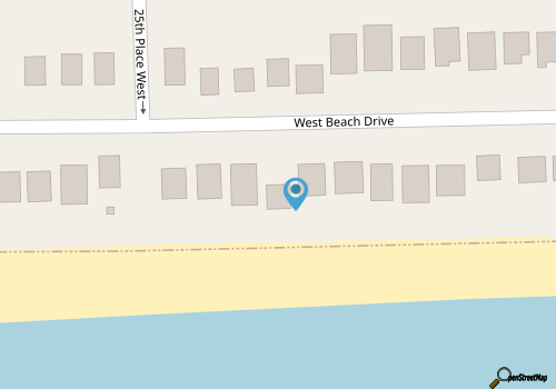 Pelican Crossing: Oceanfront Home w/Spiral Staircase map location