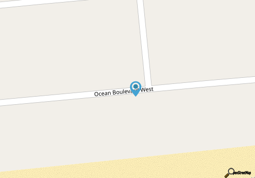 5 BR 4.5 Bath 2nd Row Direct Beach Access with Pool and Elevator  map location