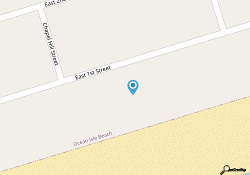 7 Bedrooms, Oceanfront duplex with a pool! map location