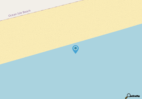 Aqualicious at Ocean Isle Beach, Ocean front with Private heated pool, amazing beach views map location