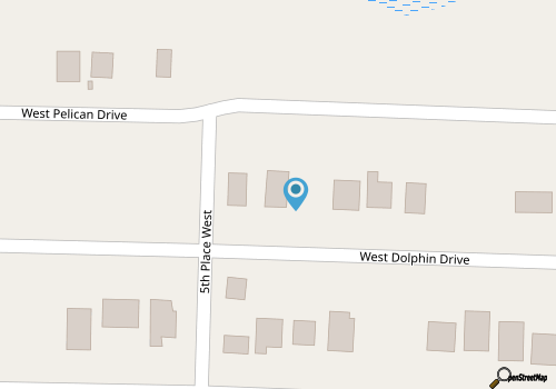 Tropical Breeze / 228 W Dolphin Drive - Coastal Vacation Resorts map location