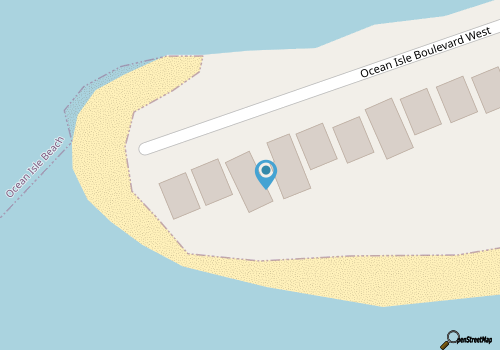 Isle Be Back- Ocean Isle Beach map location