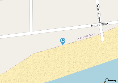OIB Chillin- Ocean Isle Beach map location