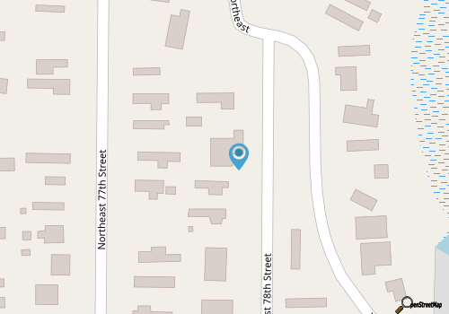 Oak Island Vacation Rental - 2 Blocks to Beach! map location
