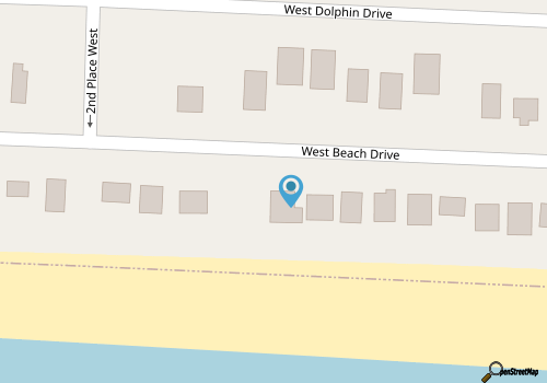 New OKI remodel w ocean views & 1min walk to beach map location