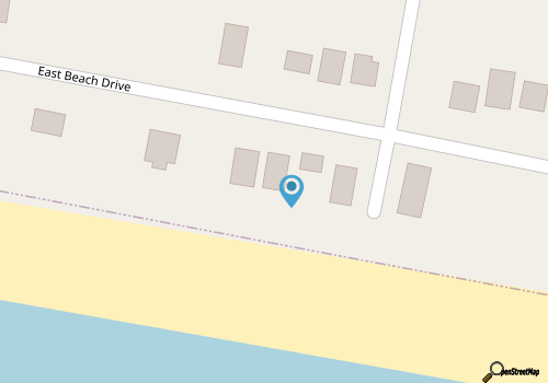 Mystic Breeze / 4925 East Beach Drive - Coastal Vacation Resorts map location