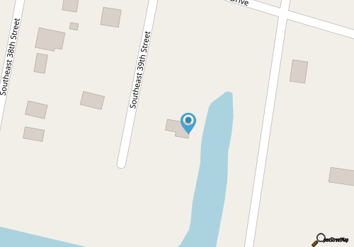 Canal-front home near beach with private dock, firepit, sandbox, water views, AC map location