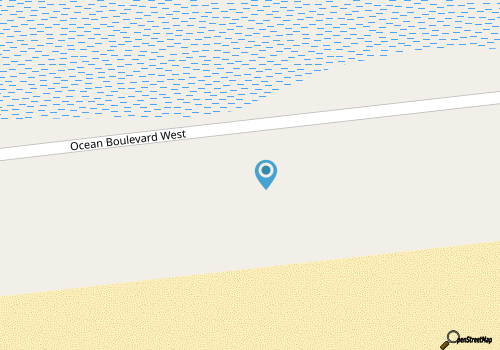 Large & Spacious Oceanfront House w/Free WiFi, Private W/D, Central AC, Patio map location