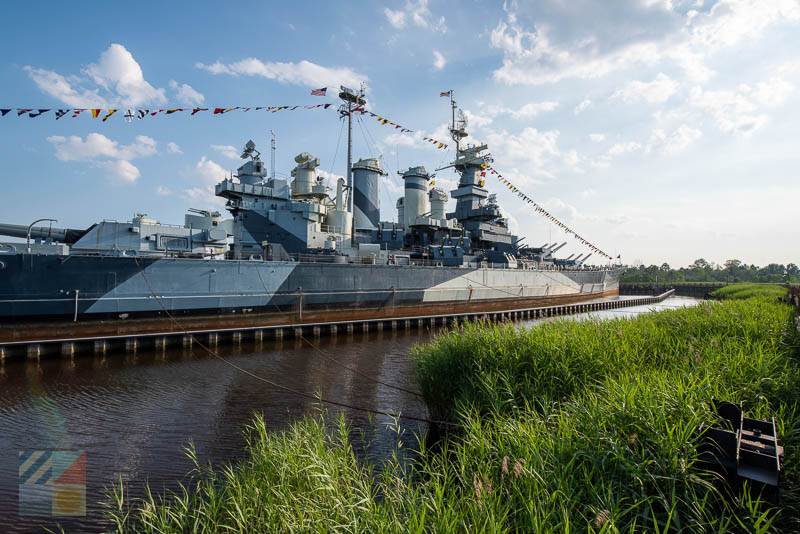 Battleship USS North Carolina