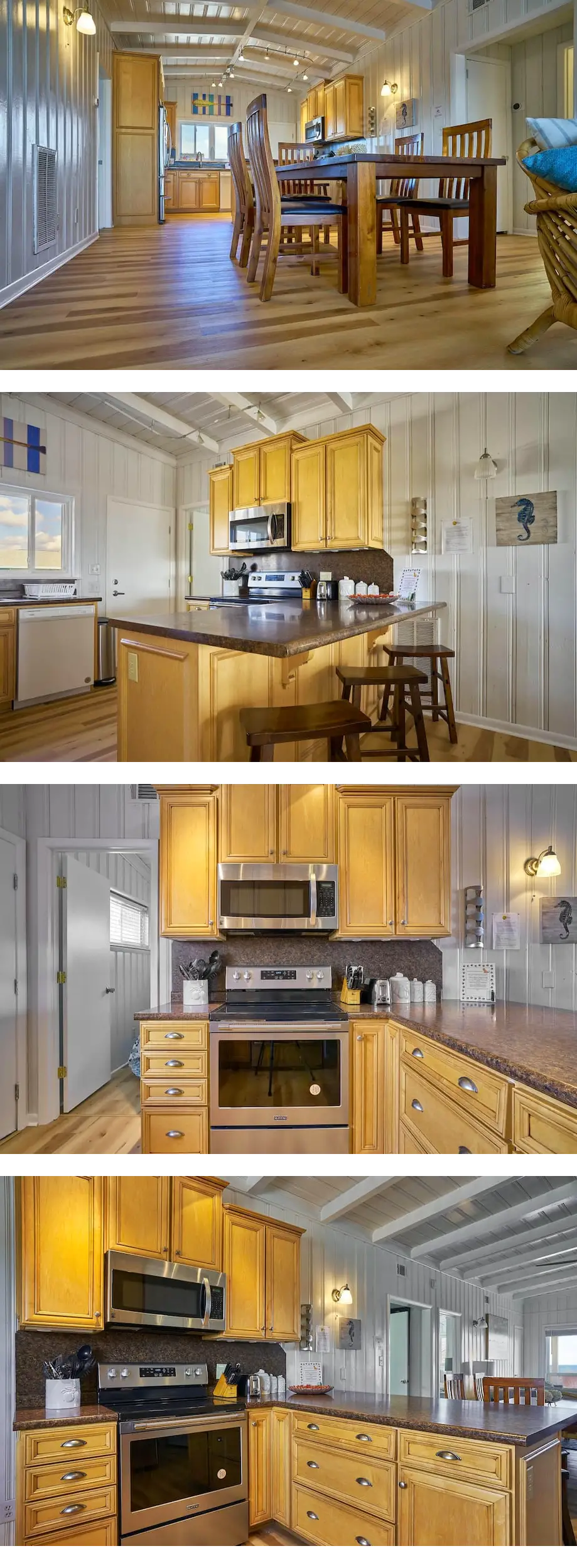 Oceanfront Dog Friendly 6 bedrooms total...