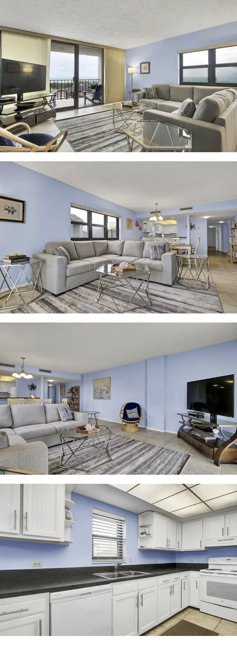 Ocean and pool view 3BR/2BA condominium