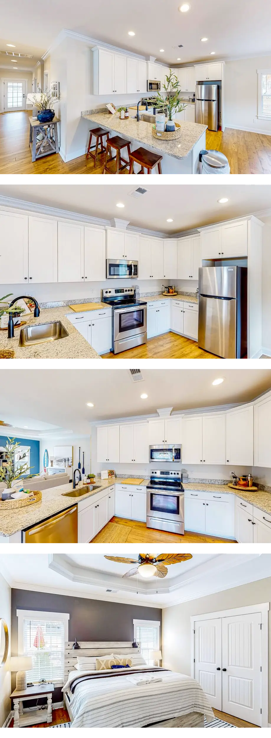New home near the beach with an enclosed...
