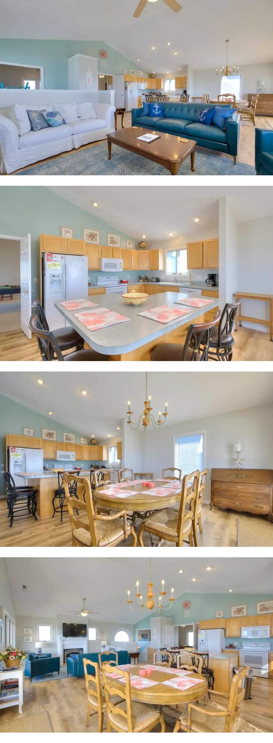 3BR/2.5BA House, 2nd Row,Ocean Views, Wa...