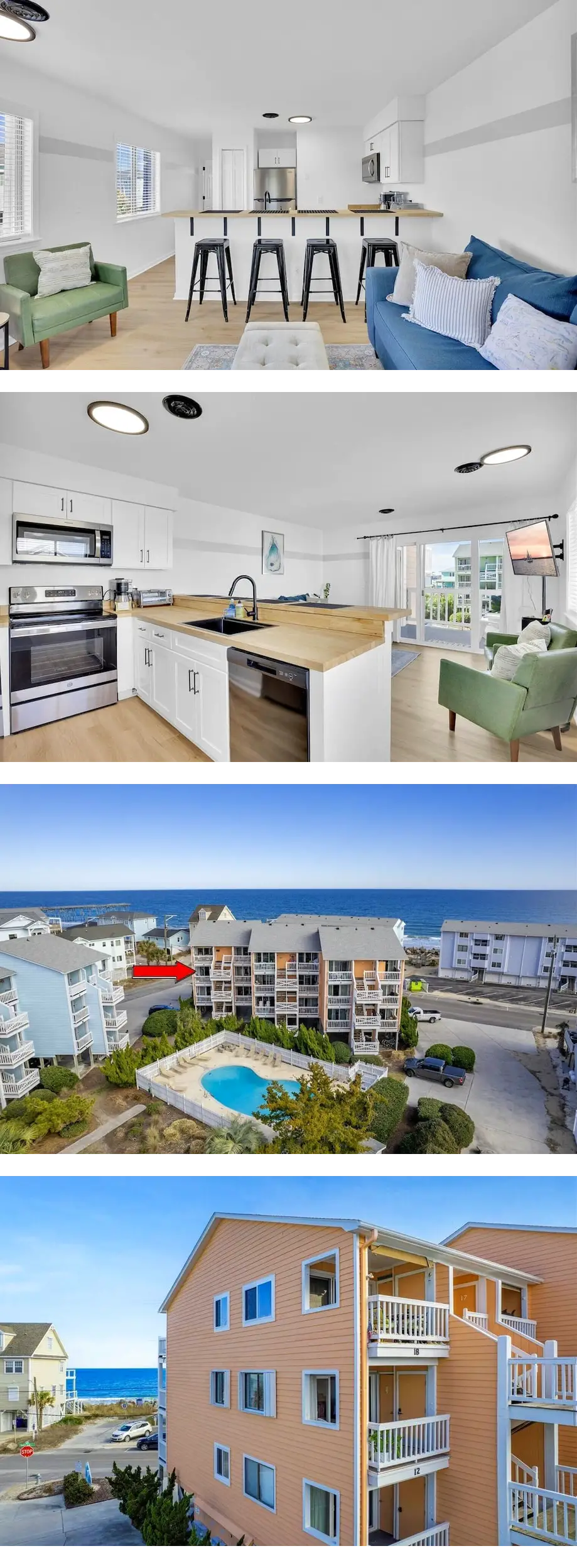 2nd Floor Condo with Direct Ocean View.