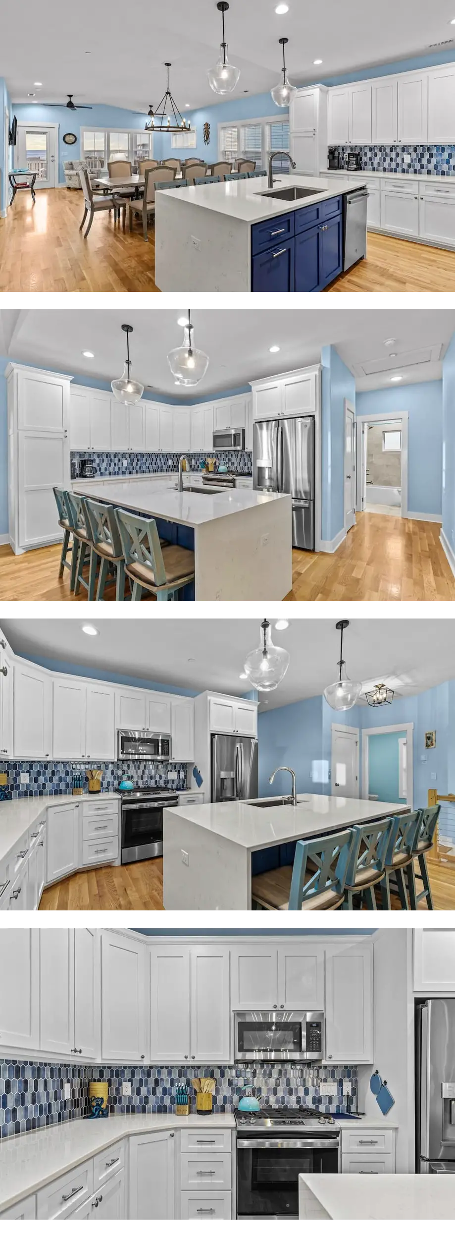 Oceanfront 8 bedroom home with pool and pet friendly!