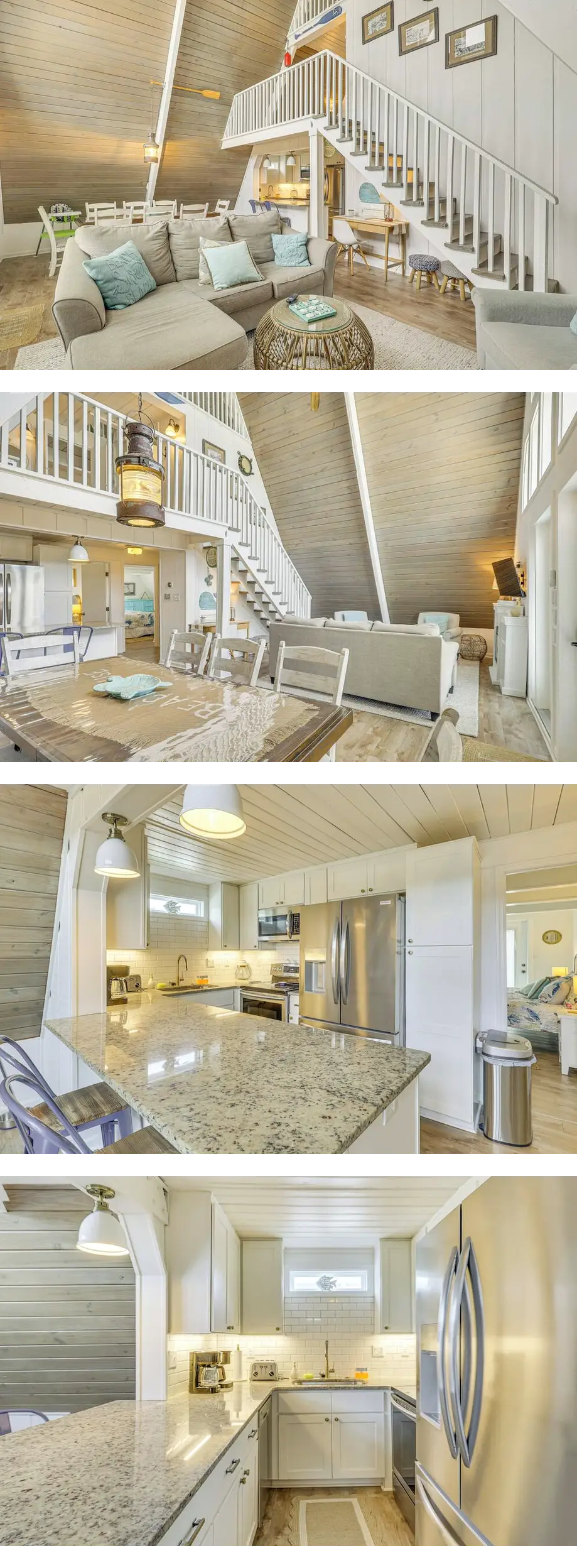 Unique A-Frame Beach House: 'The Beacon ...