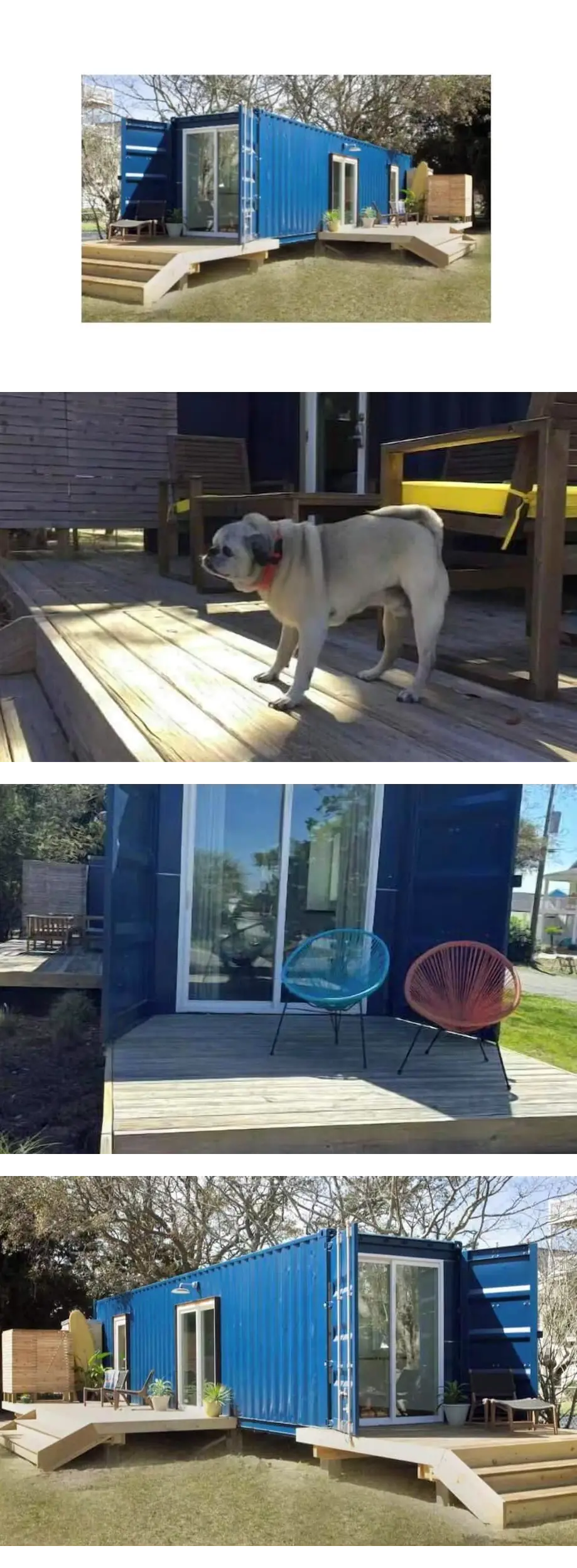 Two Modern Containers-walk to the beach-...