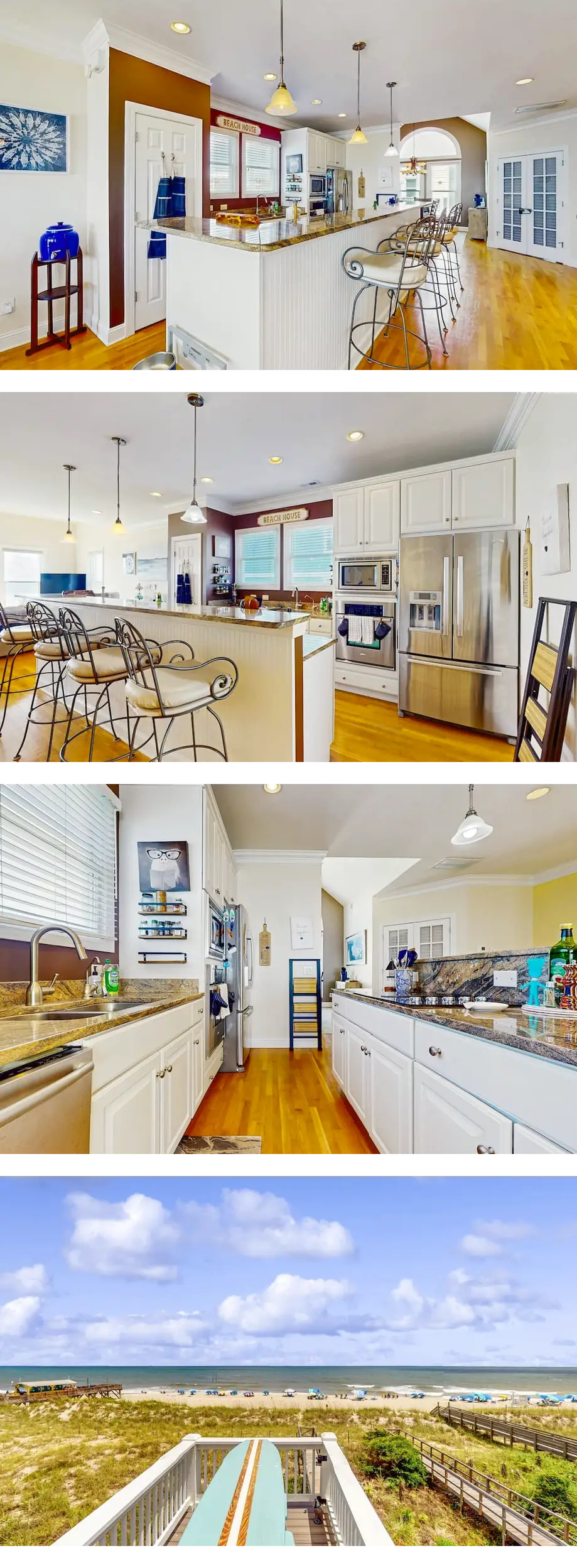 Stunning oceanfront home with direct bea...