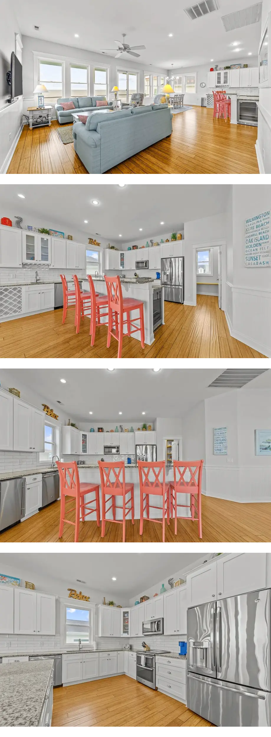 Stunning ocean front home with private h...