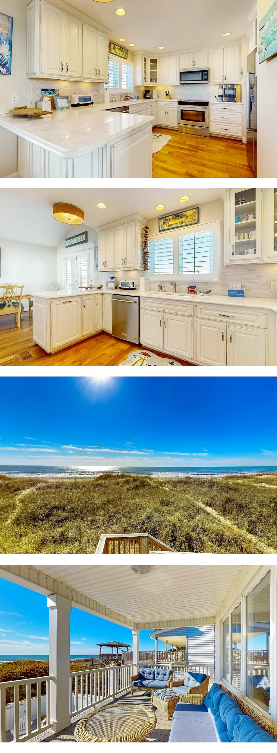 Gorgeous oceanfront home with beach acce...