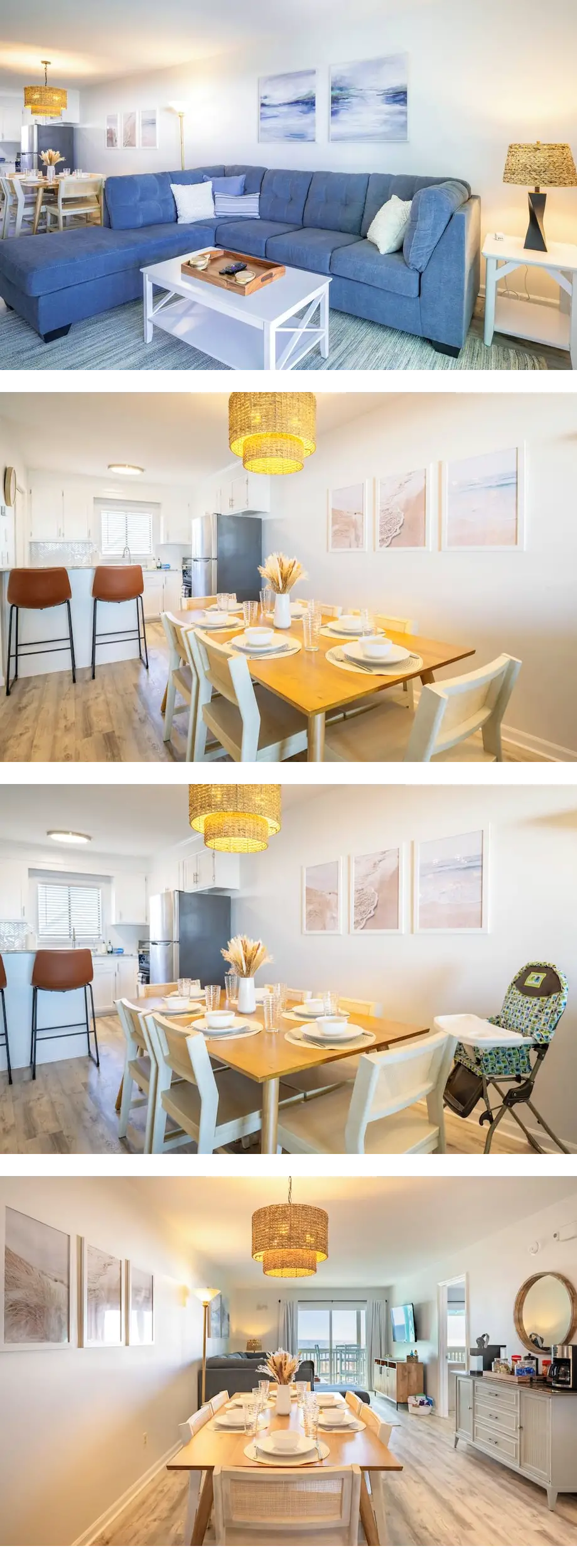 Oceanfront Condo with Views/ King Bed/ W...