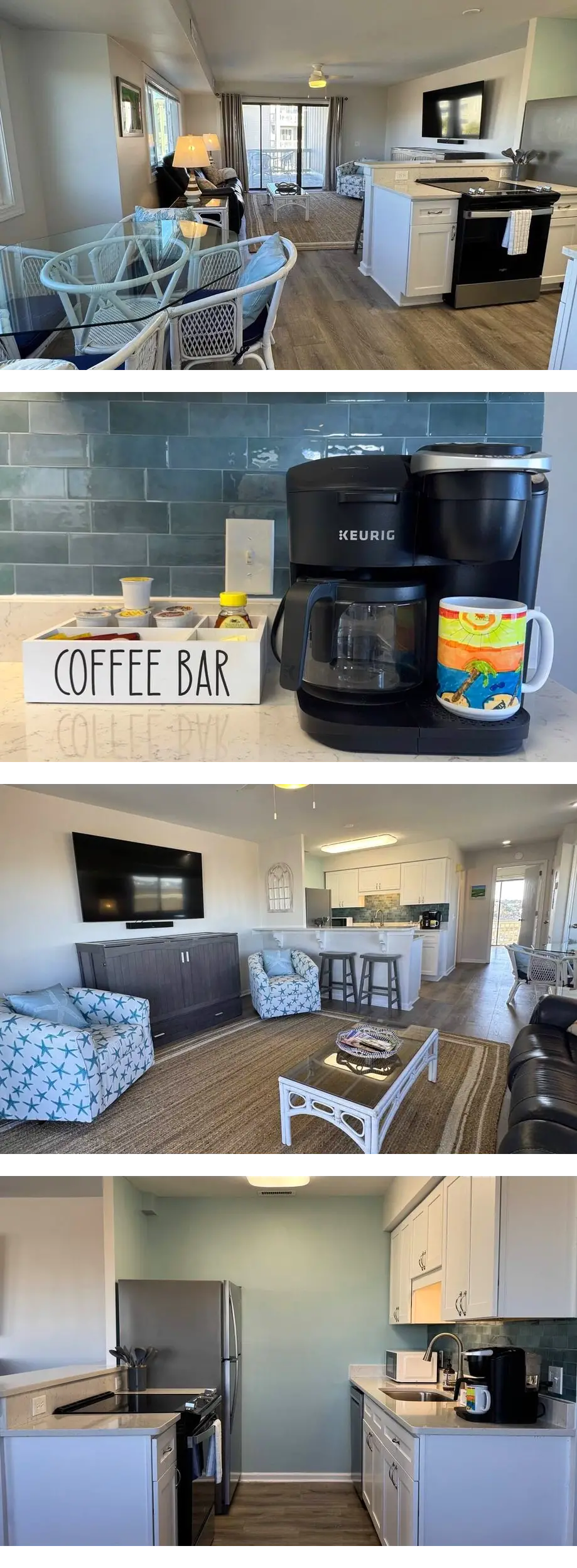 Panoramic Views at Calm Horizons. Immacu...