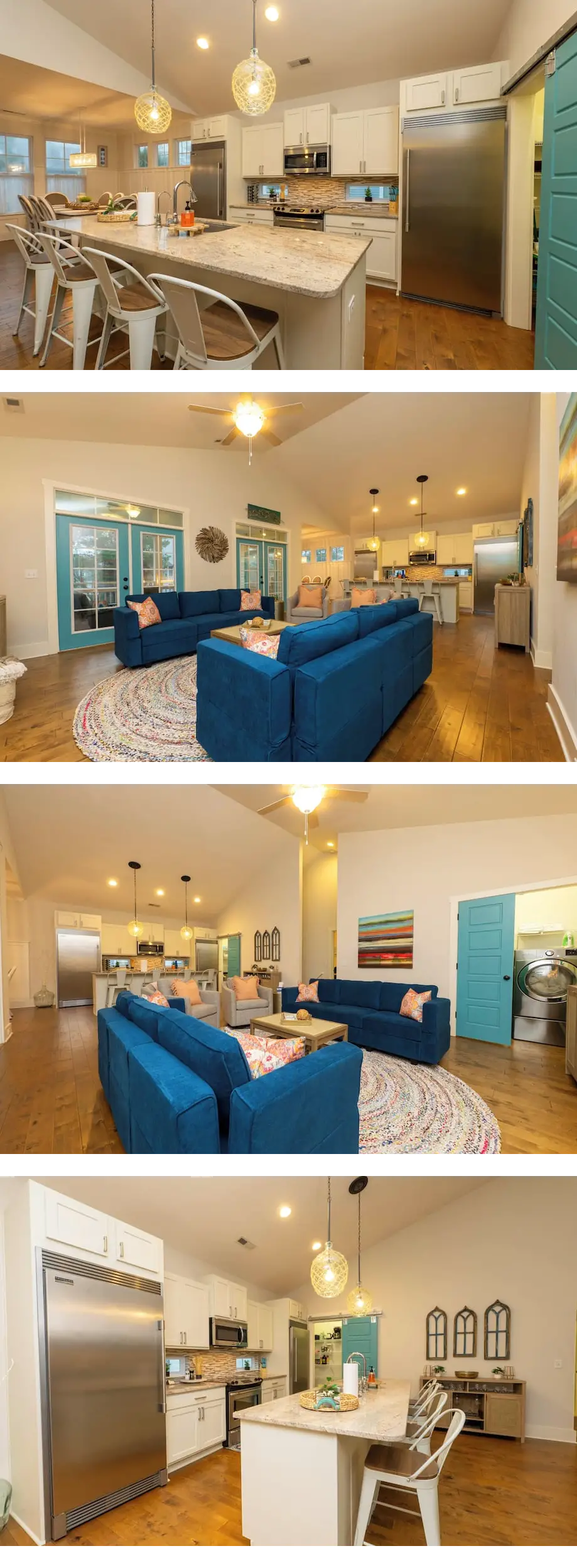 Charming & bright beach home with golf c...