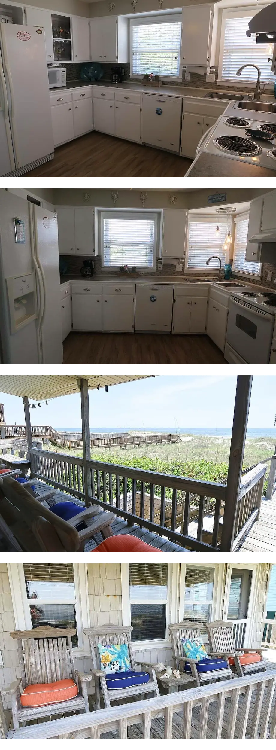 Cute 3 bedroom oceanfront cottage, sleep...