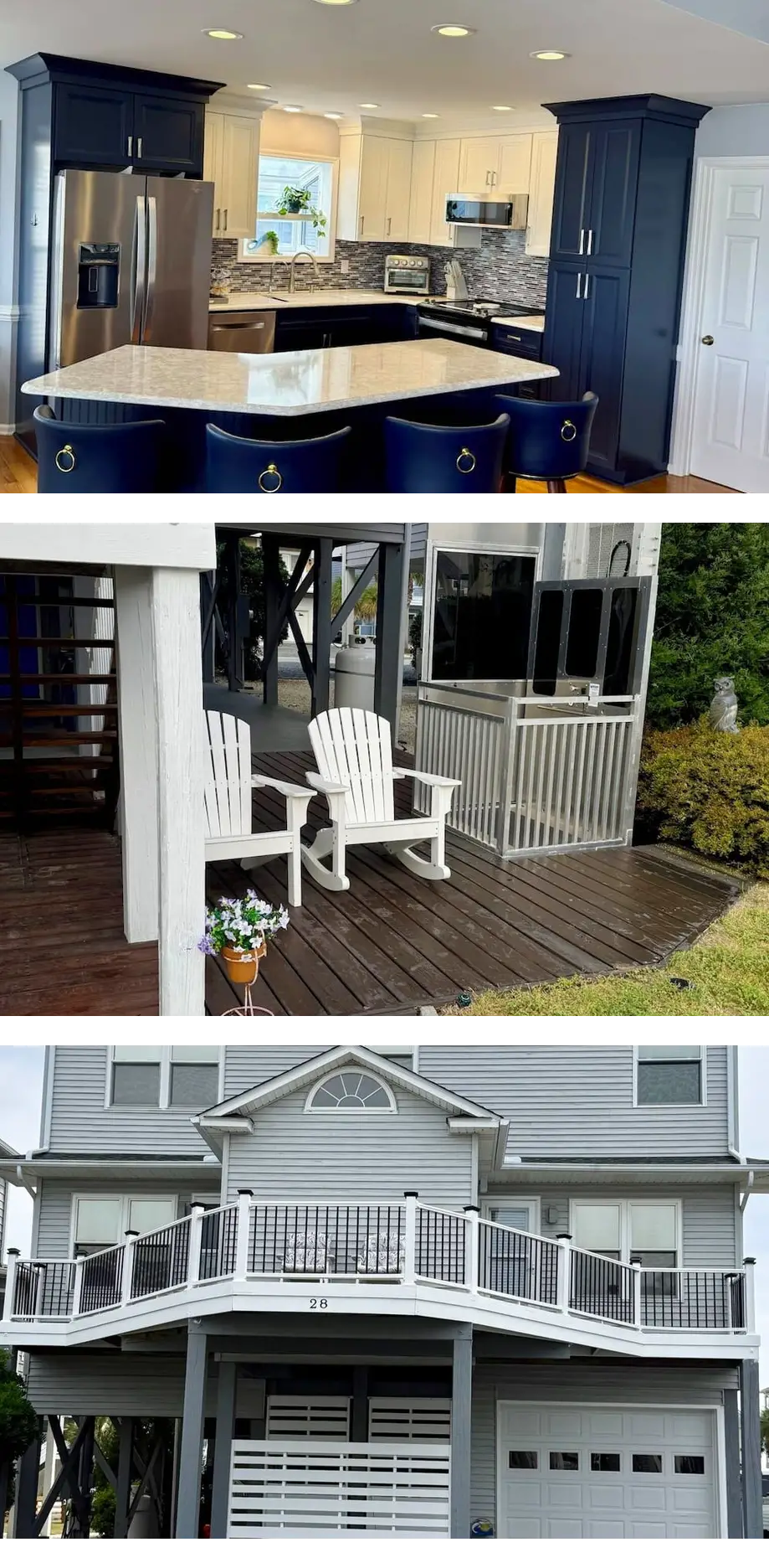 4 min walk to the beach luxury 4 bedroom...